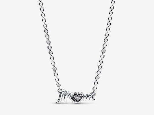 Mom Pavé Collier Necklace