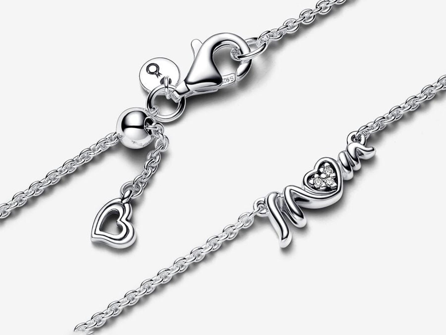 Mom Pavé Collier Necklace