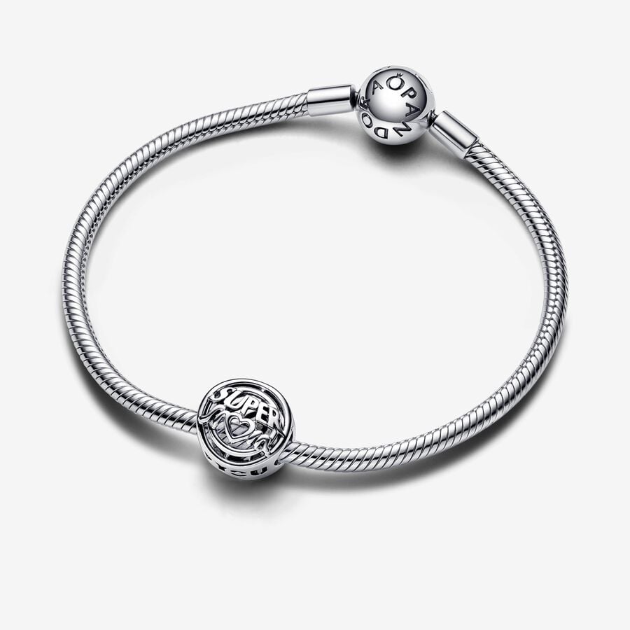Mom Hero Openwork Charm