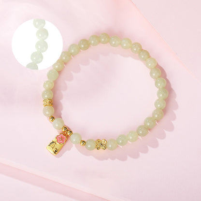 Money Flower Bracelet 925 Silver  Trendy Instagram Jewelry