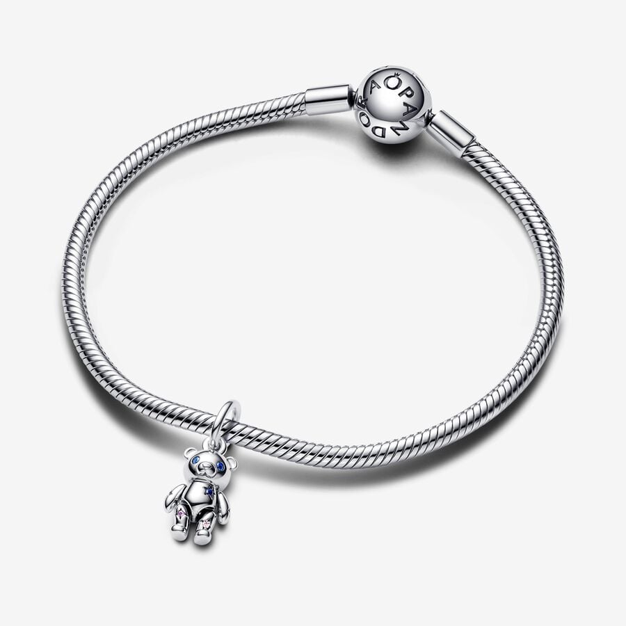 Movable Teddy Bear Dangle Charm