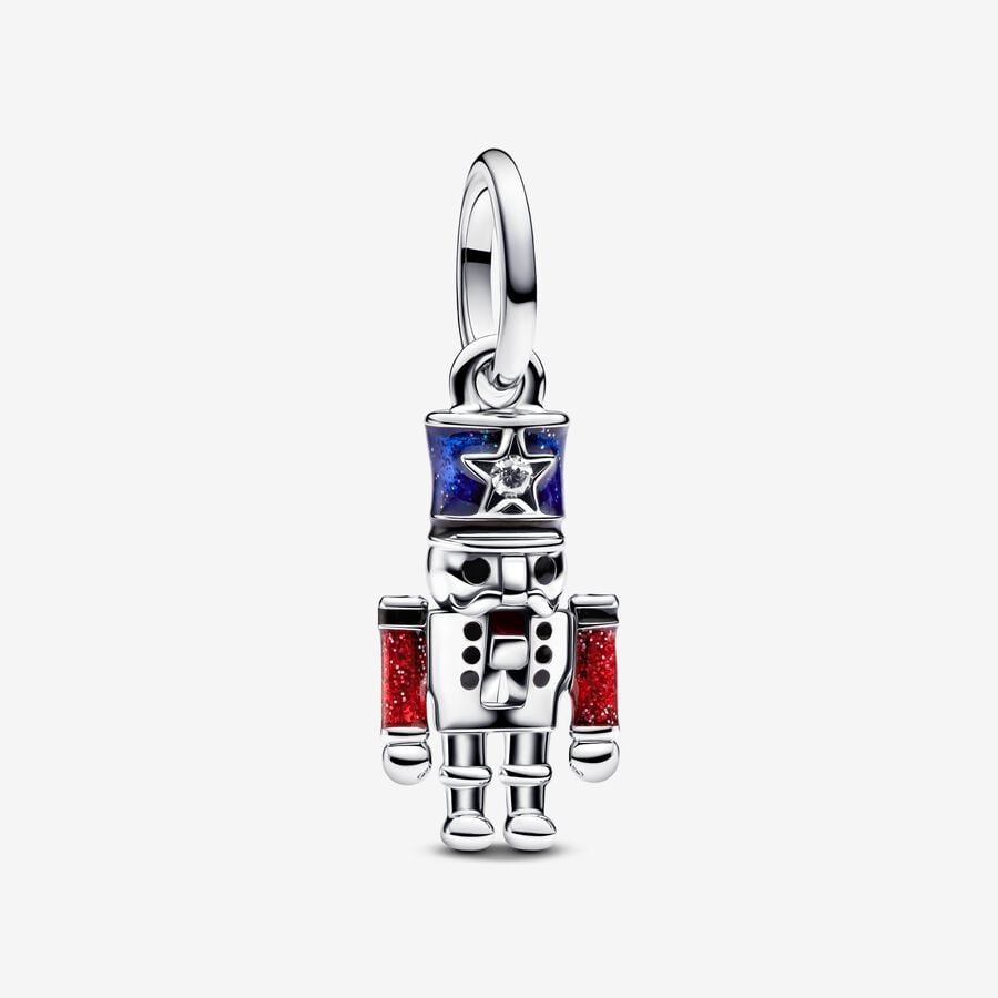 Sparkling Nutcracker Charm