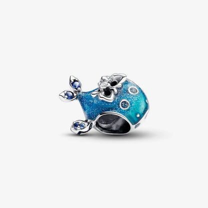 Mythical Kun Fish Blue Enamel Charm
