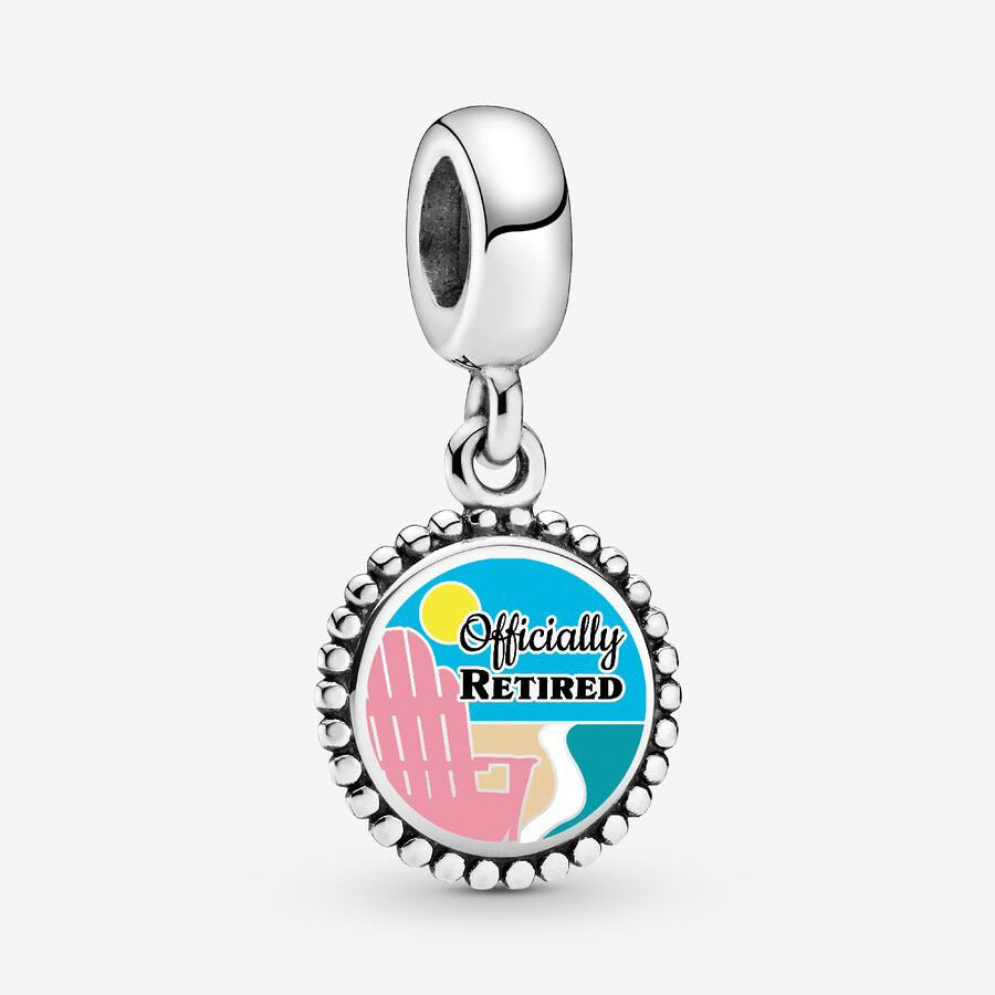 Officially Retired Sterling Silver Charm
