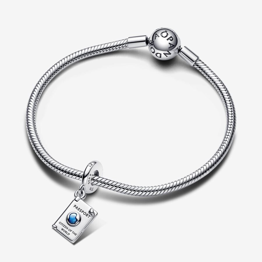 Openable Passport Dangle Charm