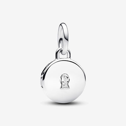 Openable & Engravable Love Locket Dangle Charm