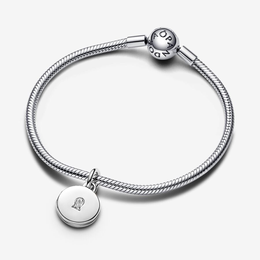 Openable & Engravable Love Locket Dangle Charm