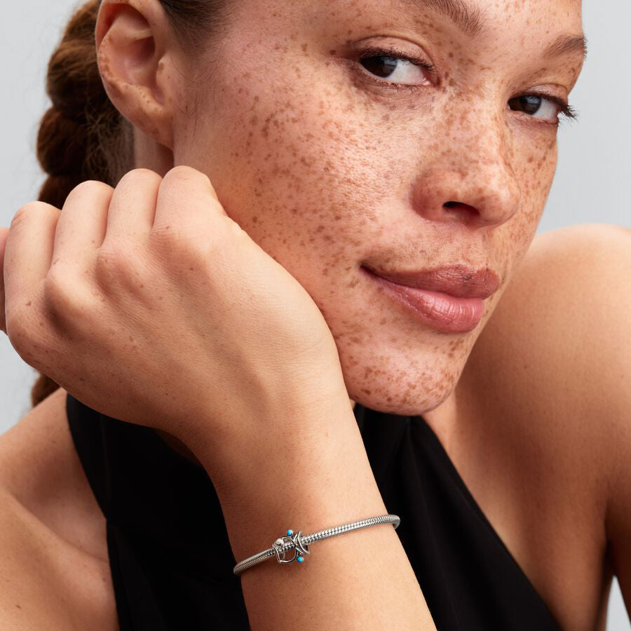 Delicate Openwork Fish Charm
