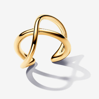 14k Gold Infinity Ear Cuff