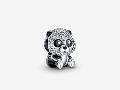 Sparkling Cute Panda Charm