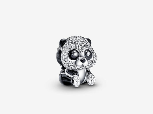 Sparkling Cute Panda Charm