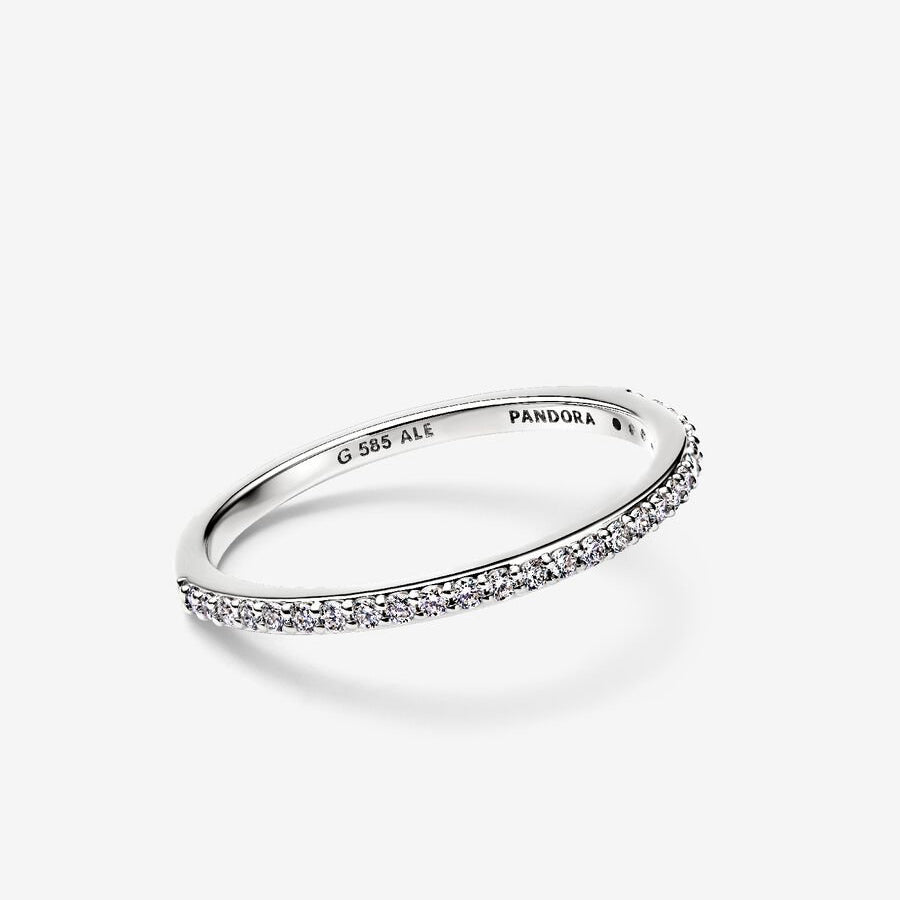 Micro Pavé Lab Diamond Band