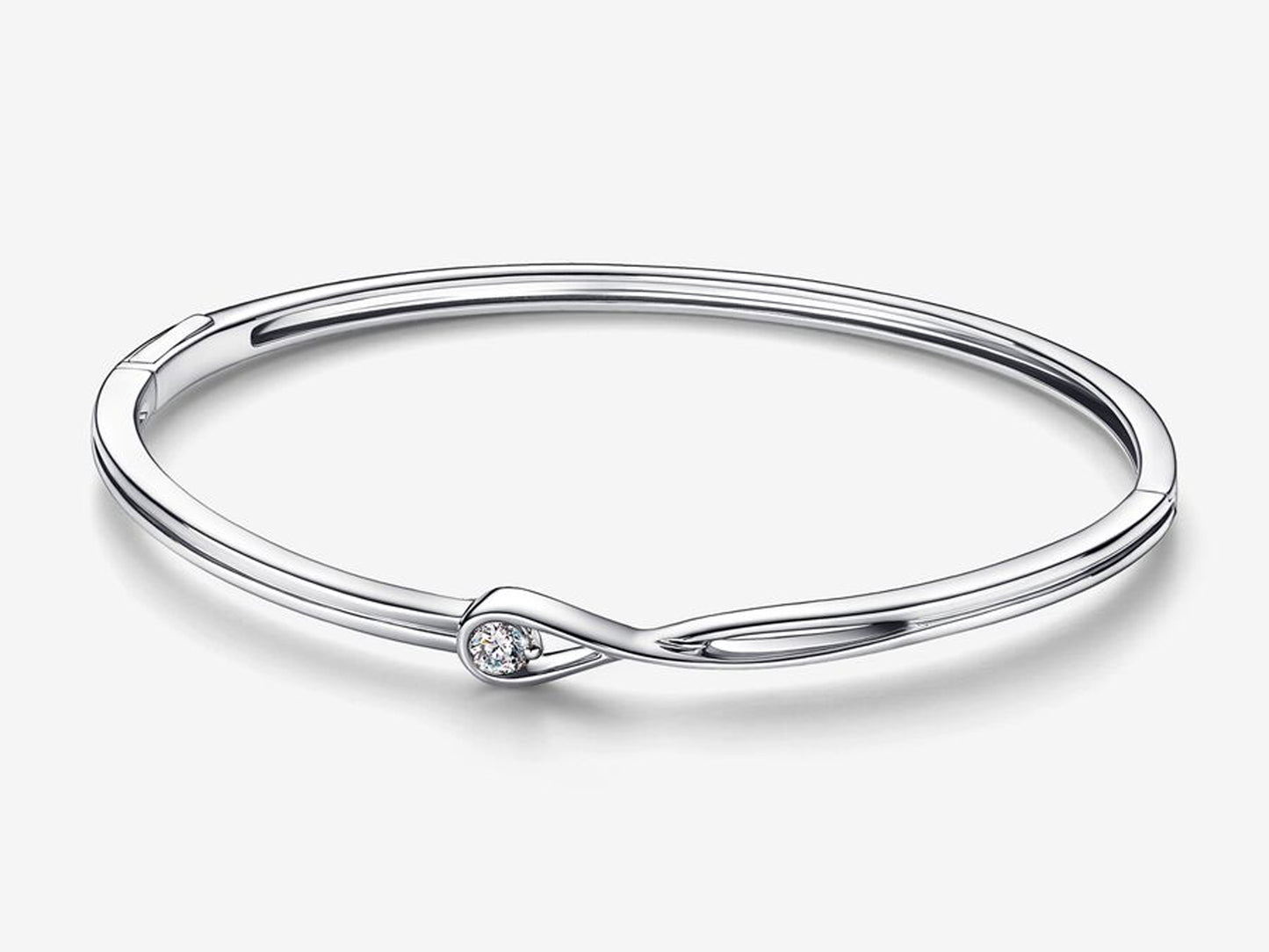 Lab-grown Diamond Bangle 0.50 carat tw 14k White Gold