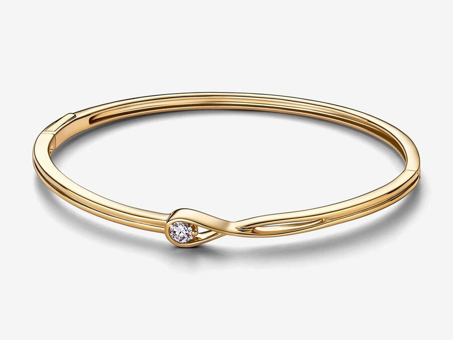Lab-grown Diamond Bangle 0.50 carat tw 14k Gold
