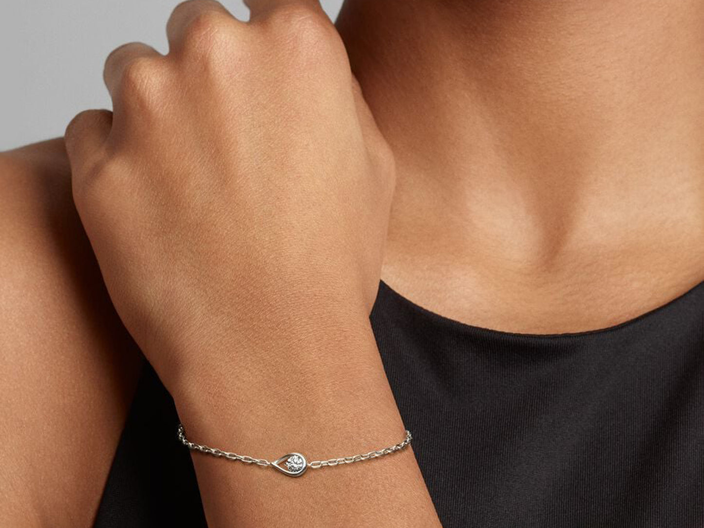 Lab-grown Diamond Chain Bracelet 0.25 carat tw Sterling Silver