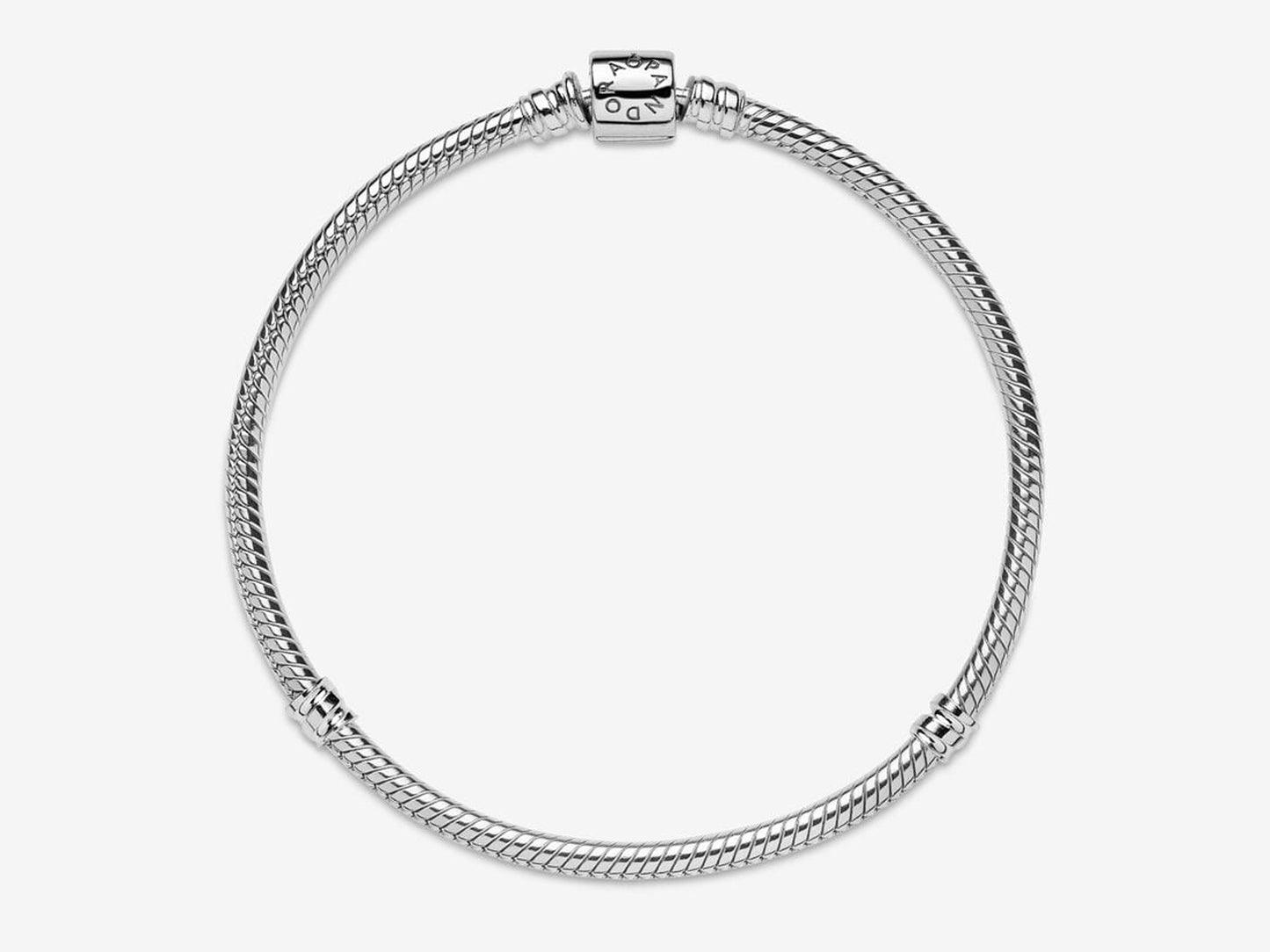 Barrel Clasp Snake Chain Bracelet