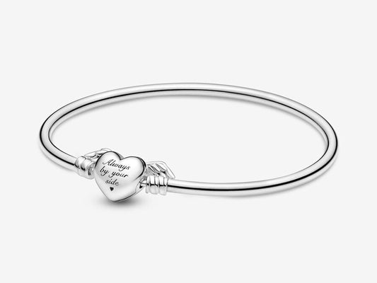 Winged Heart Bangle