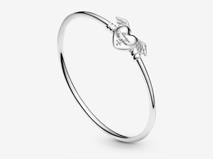 Winged Heart Bangle