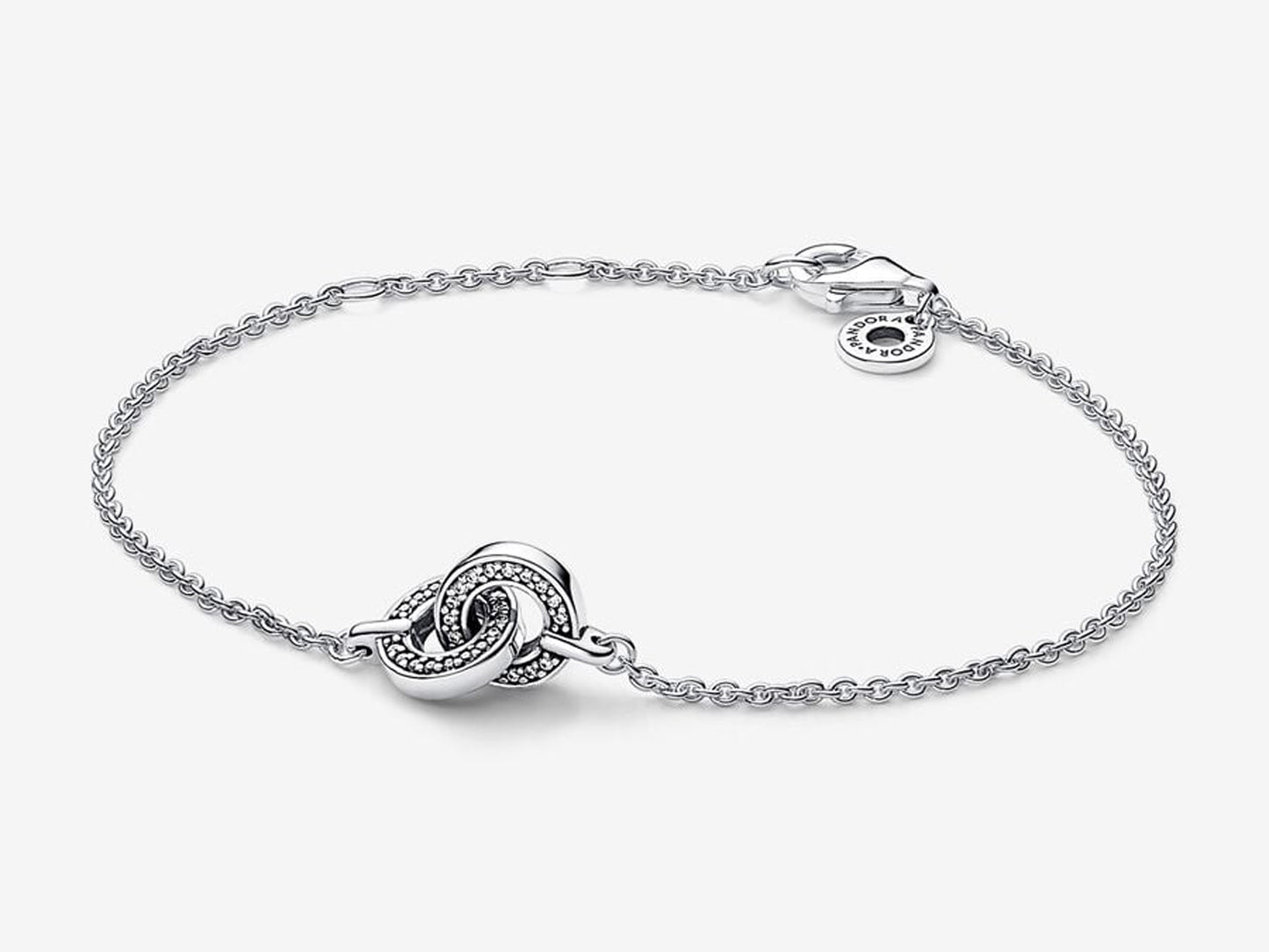 Intertwined Pavé Chain Bracelet