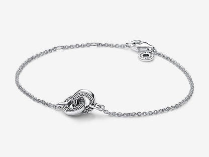 Intertwined Pavé Chain Bracelet