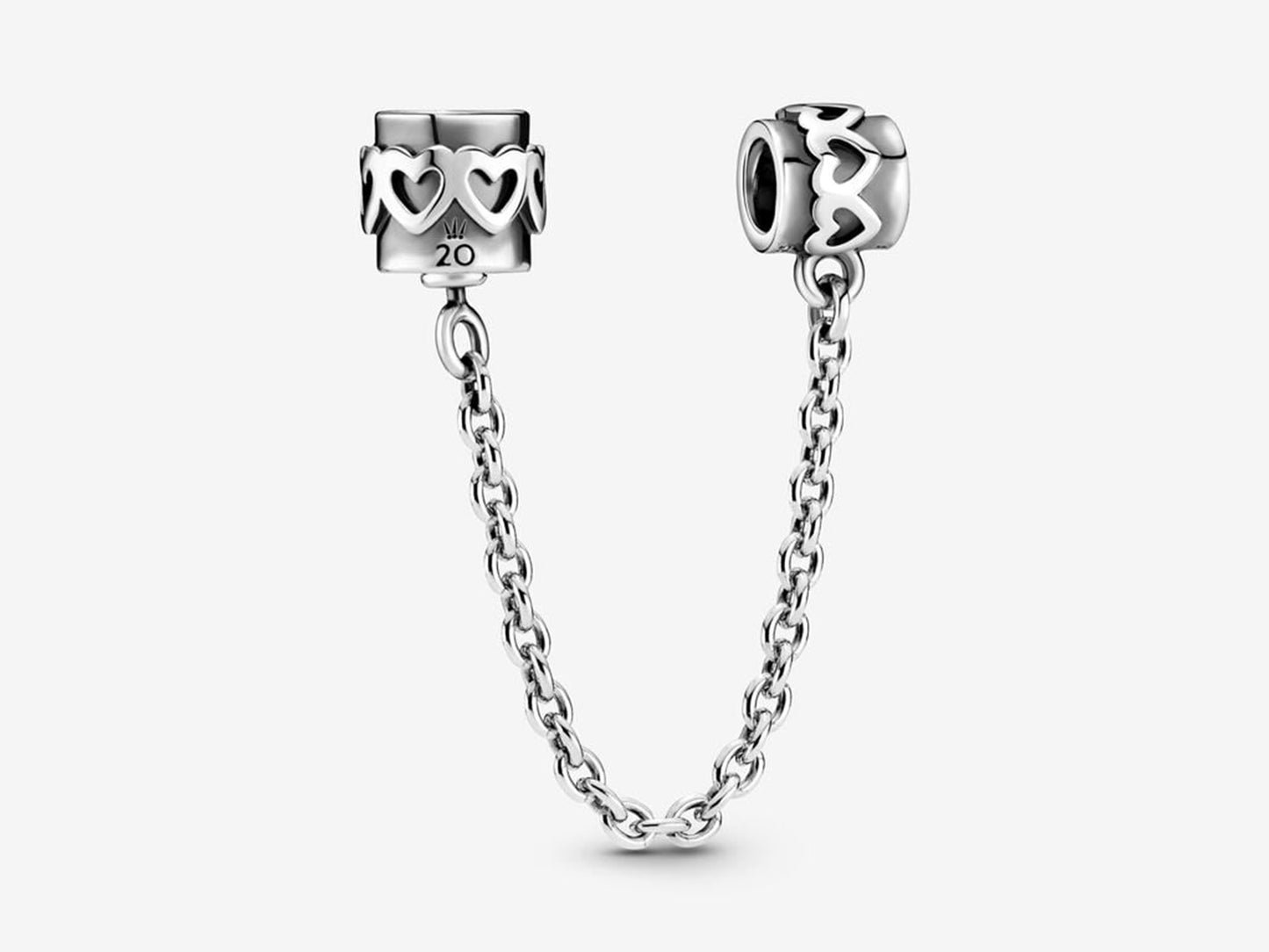2020 Limited Heart Safety Chain Charm