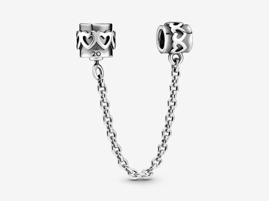 2020 Limited Heart Safety Chain Charm