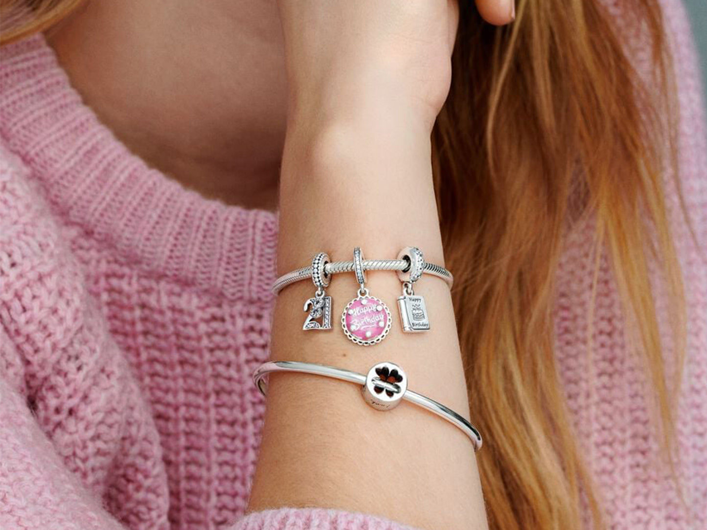 21st Celebration Dangle Charm