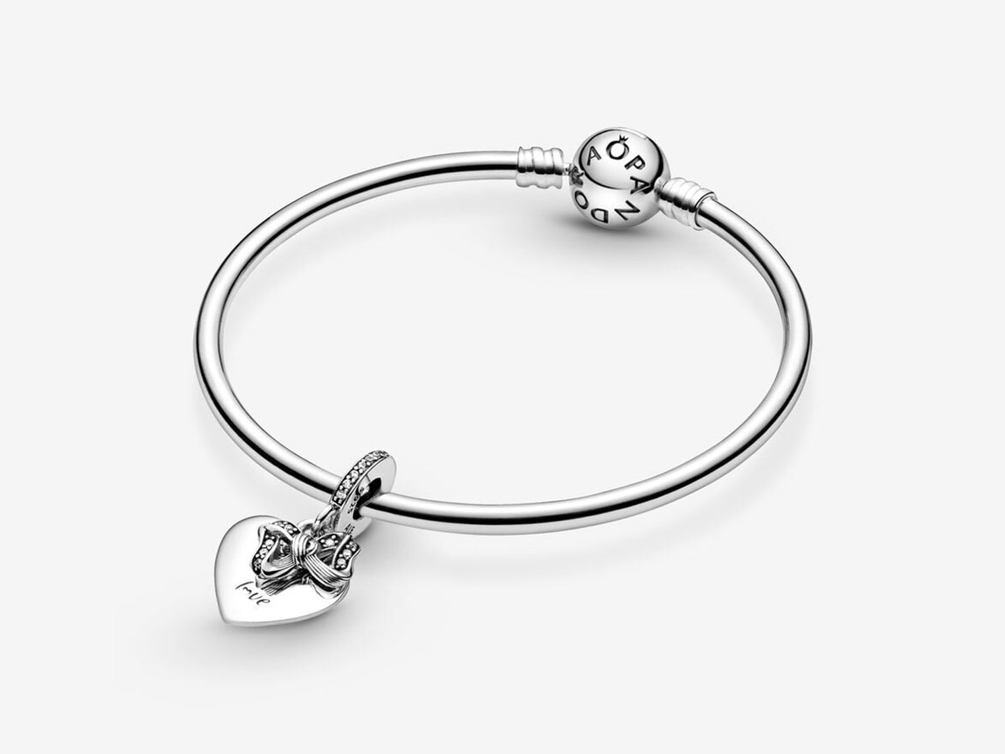 Bow and Heart Love Charm