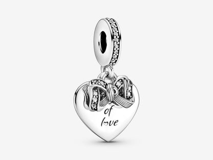 Bow and Heart Love Charm