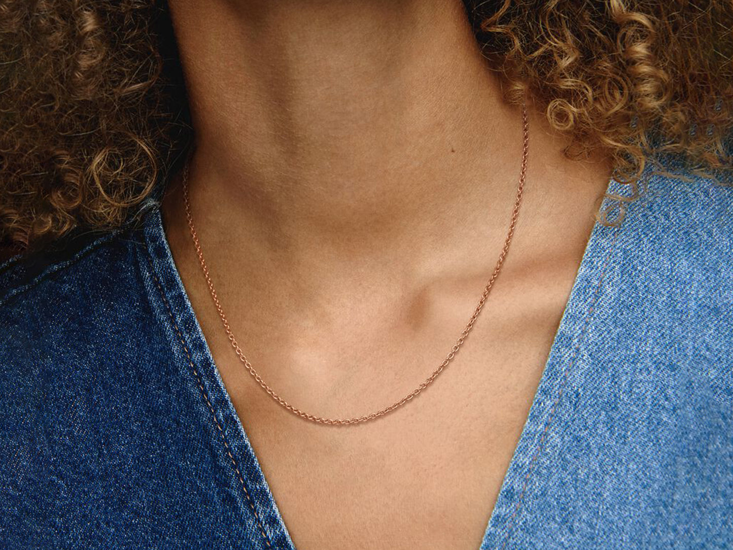 Adjustable Anchor Chain Necklace
