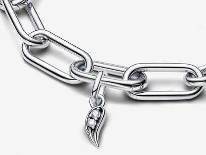 Sparkling Angel Wing Mini Dangle Charm