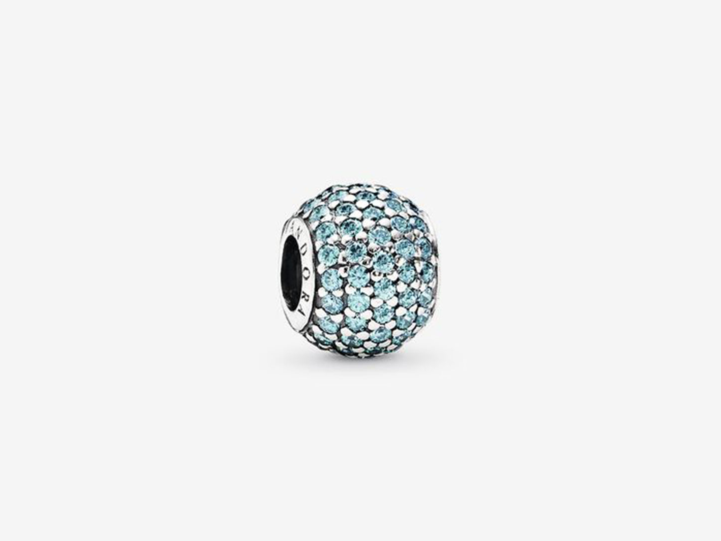 Aqua Radiance Pavé Charm