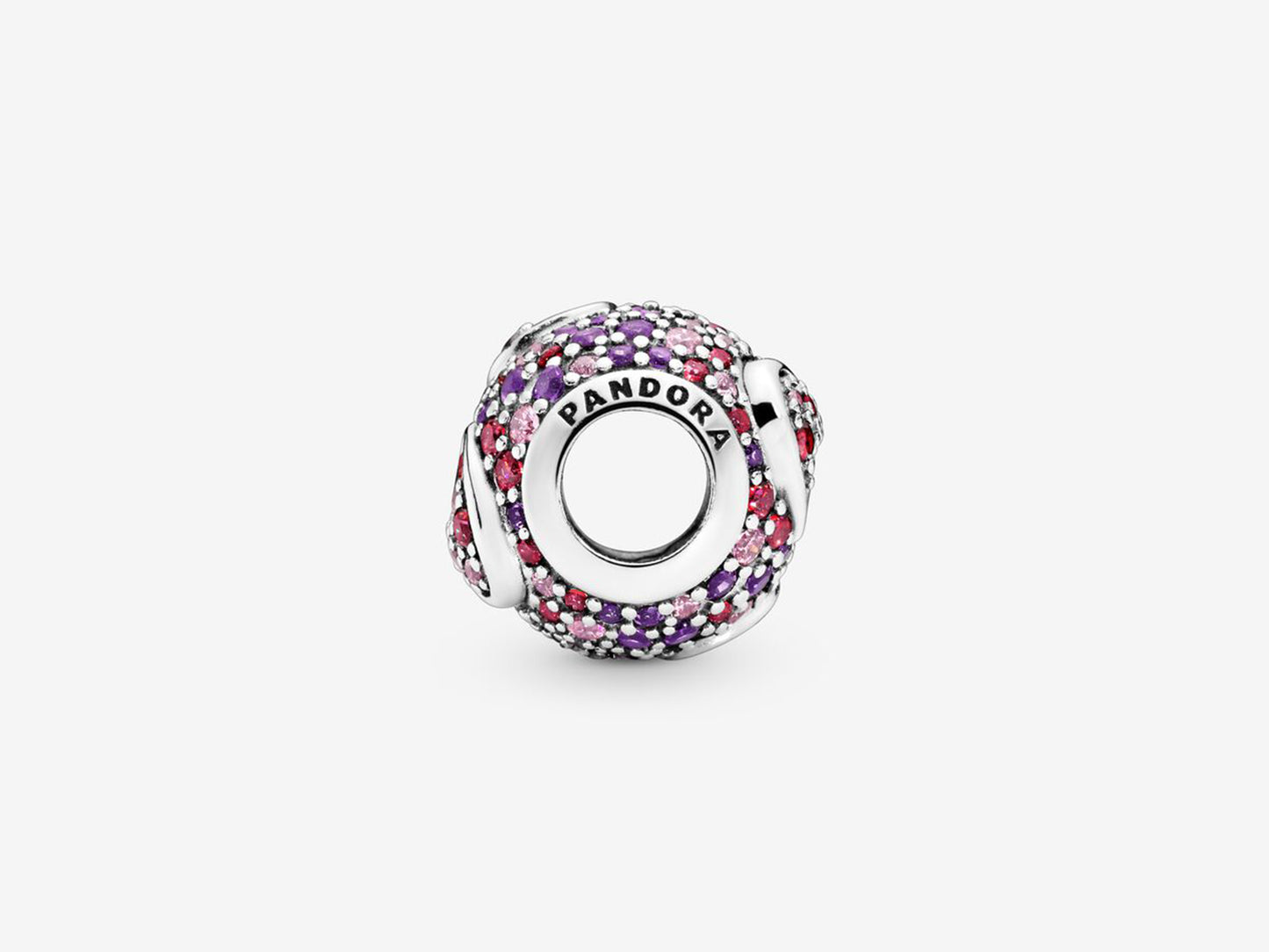 Asymmetric Heart Pavé Charm