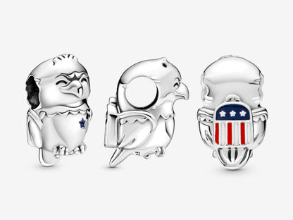 Bald Eagle Charm