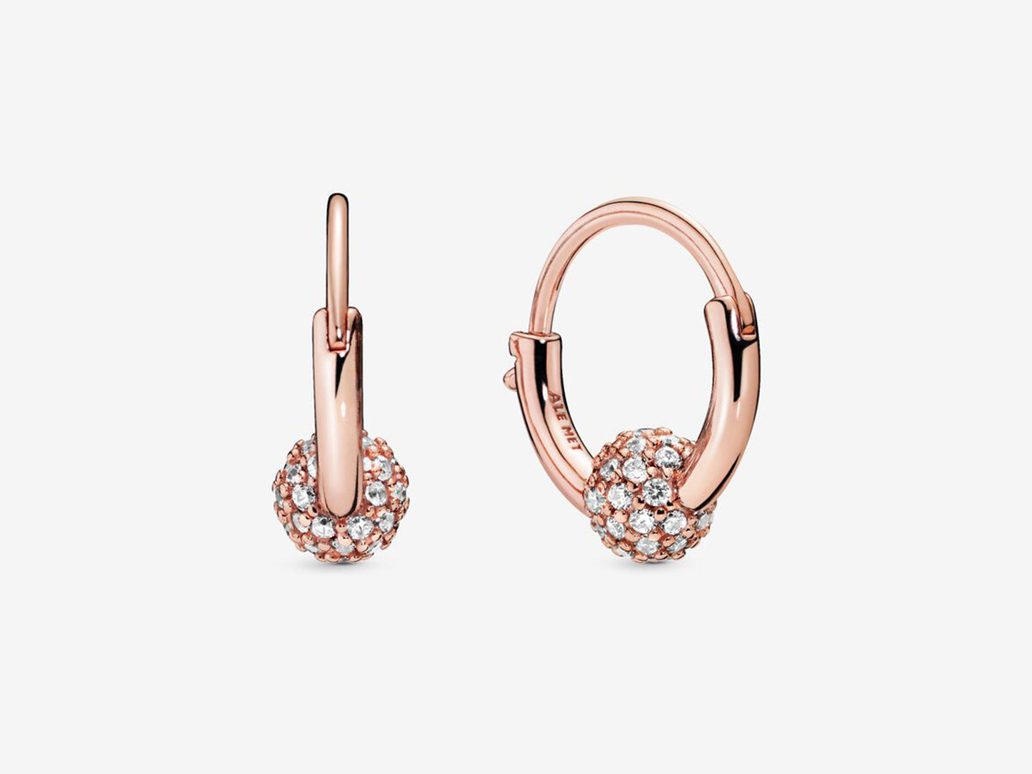 Bead Cascade Elegance Hoop Earrings