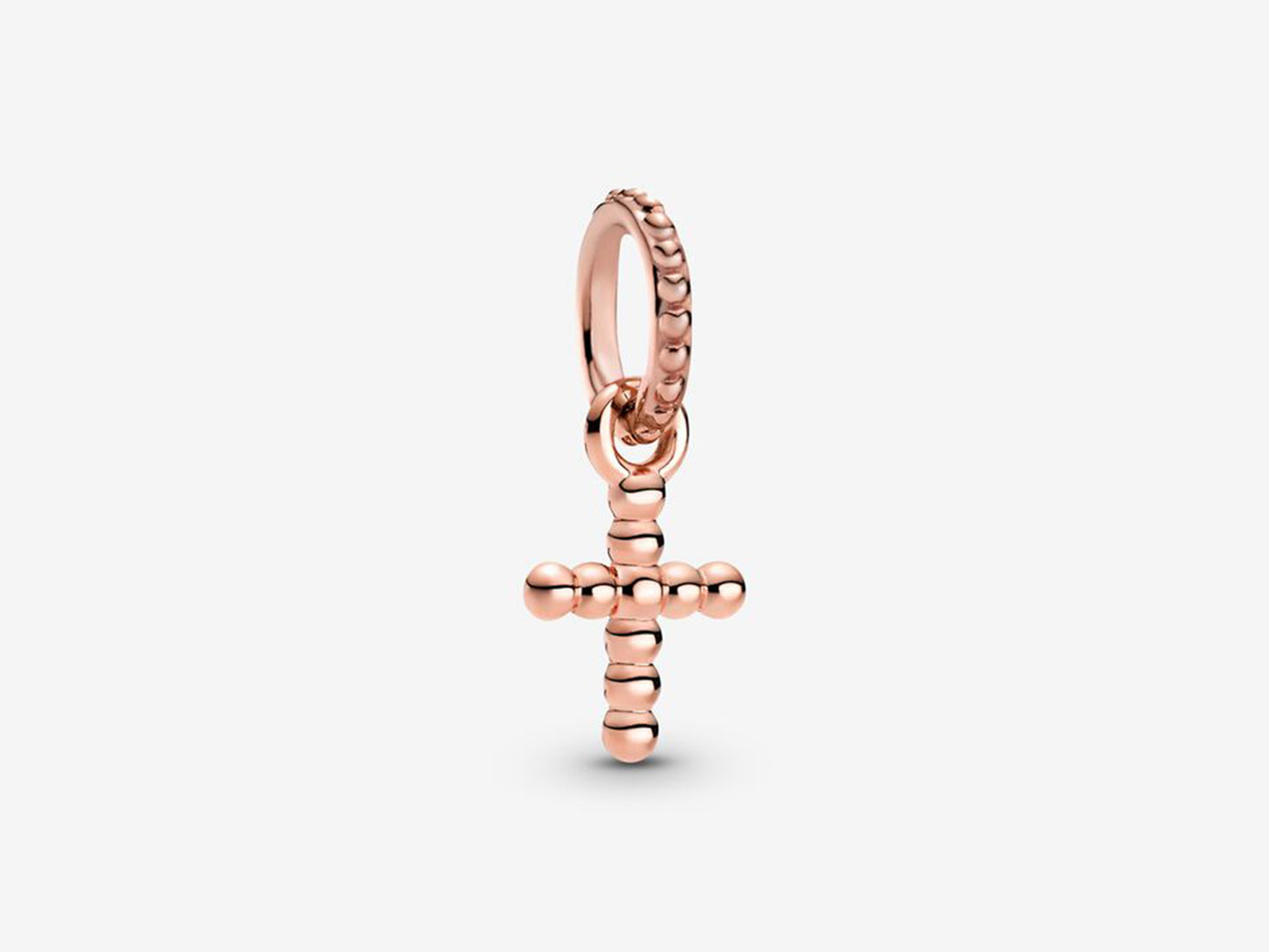 Beaded Cross Charm