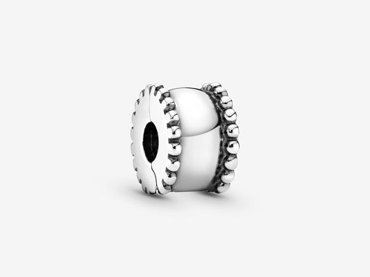 Beaded Edge Clip Charm