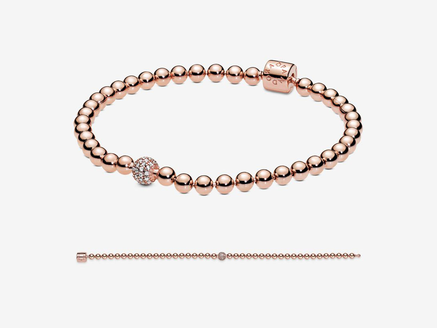Beads & Pavé Bracelet