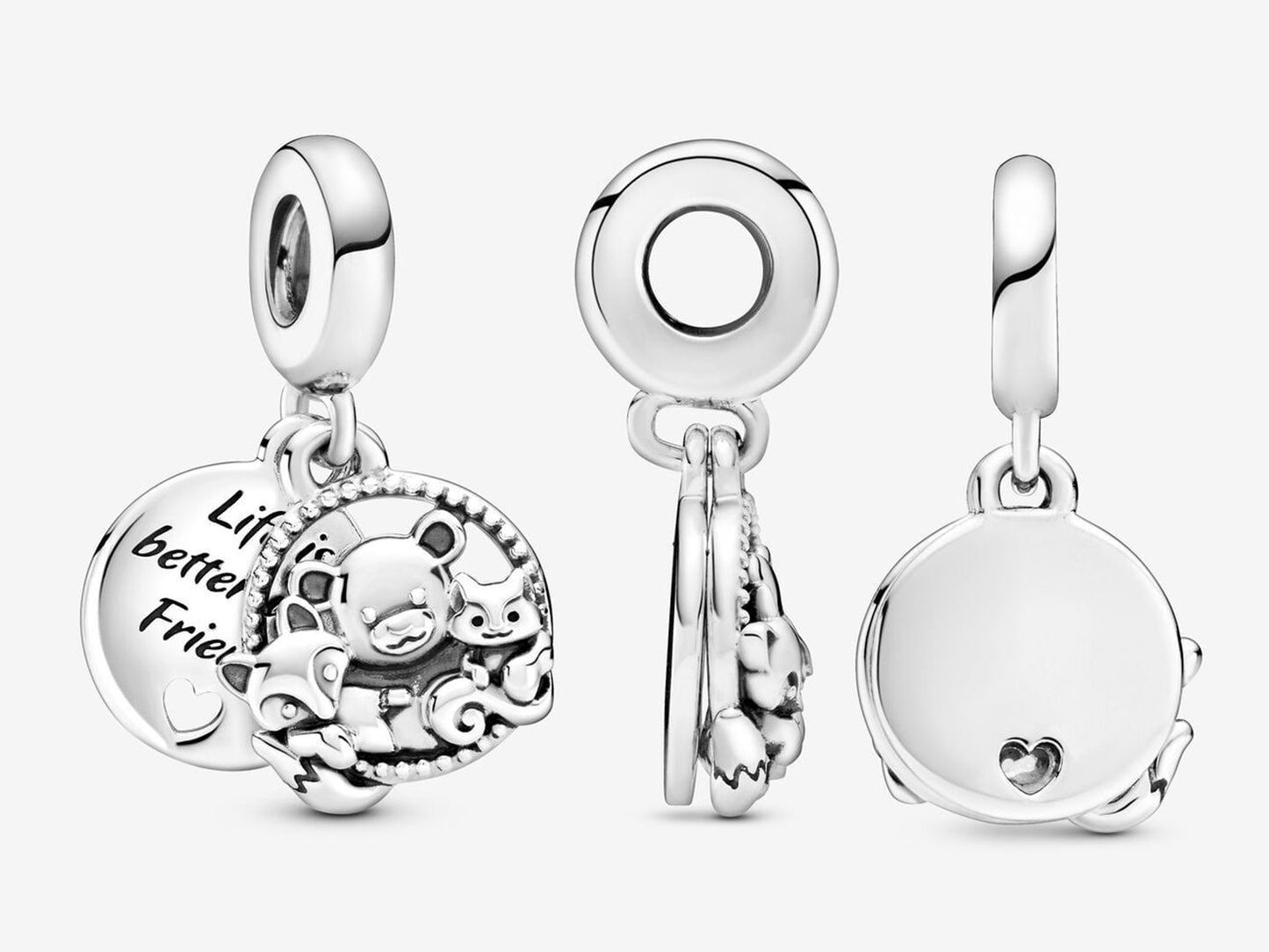 Bear, Fox & Squirrel Charm