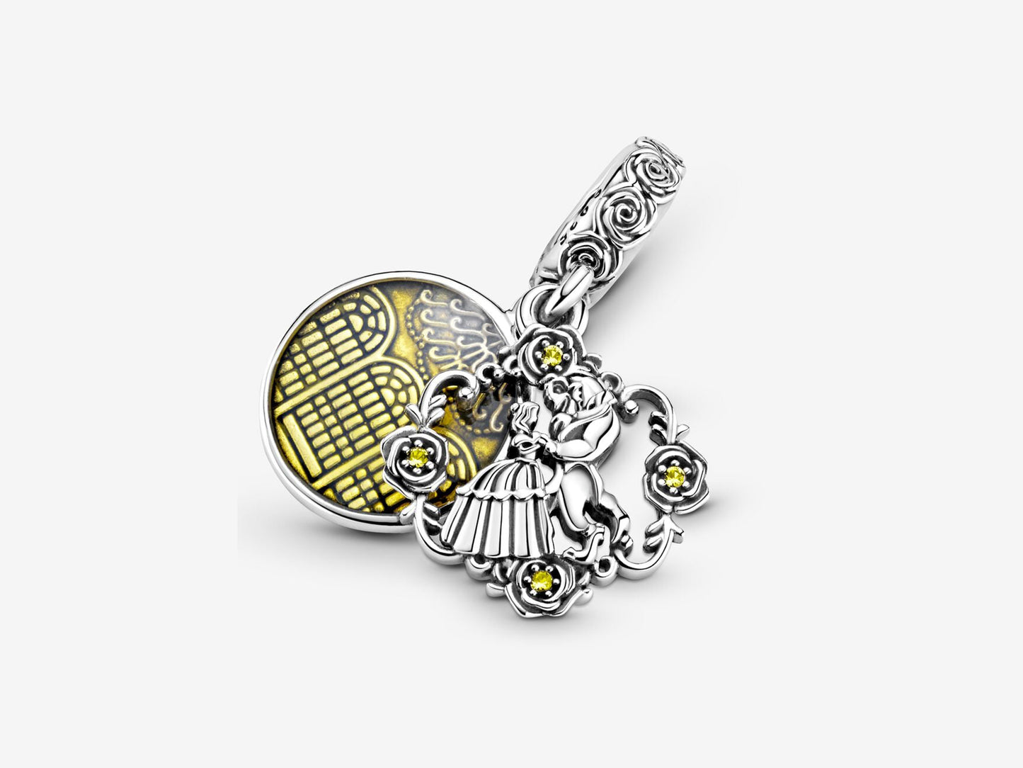 Disney Beauty and the Beast Dancing Dangle Charm