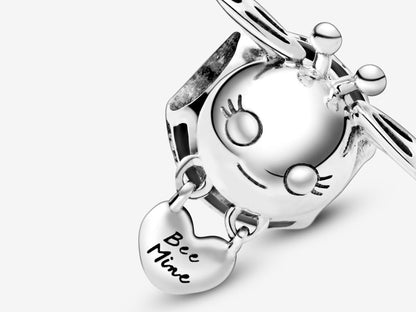 "Bee" My Heart Charm