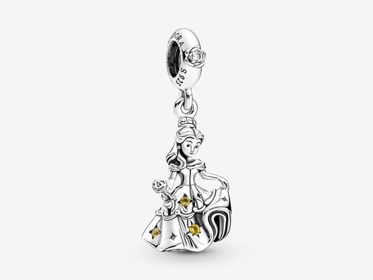 Disney Beauty and the Beast Dancing Belle Dangle Charm