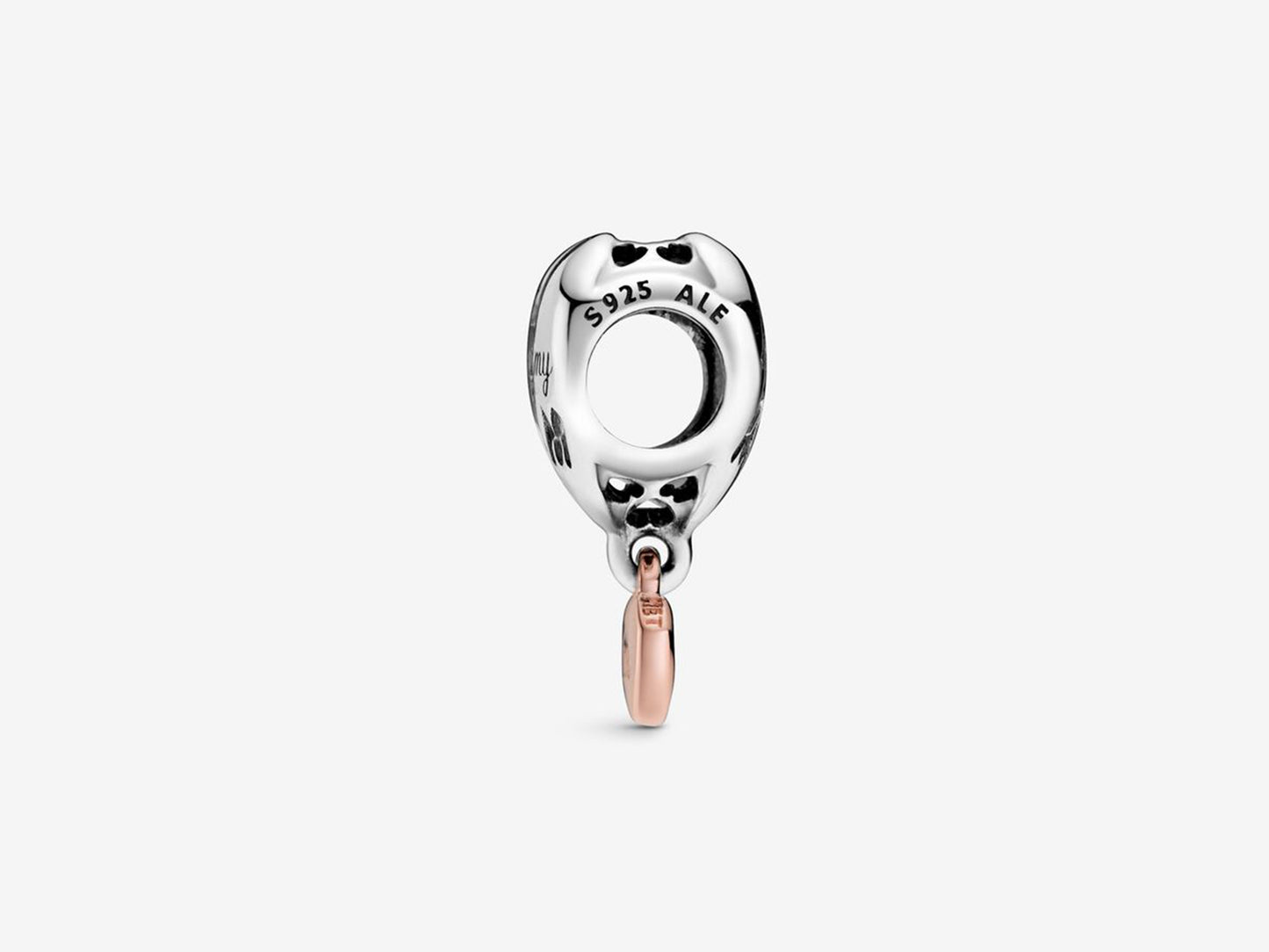 Love You Mom Heart Charm