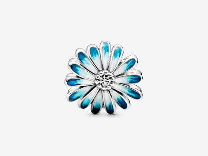 Blue Daisy Charm