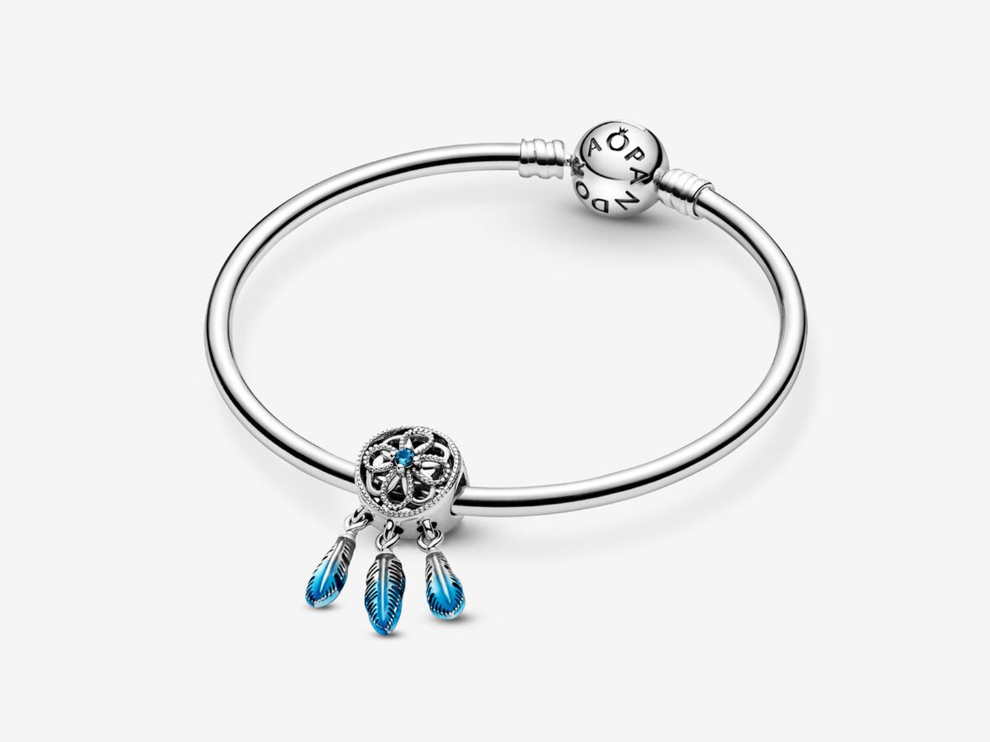 Blue Dreamcatcher Charm