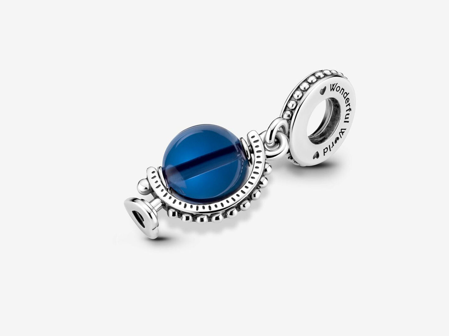 Blue Earth Globe Charm