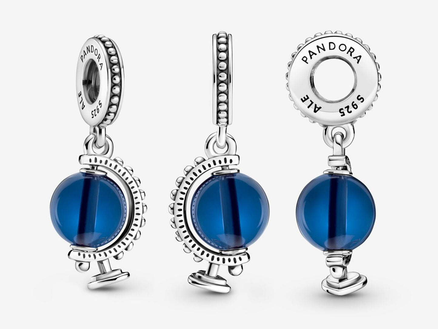 Blue Earth Globe Charm