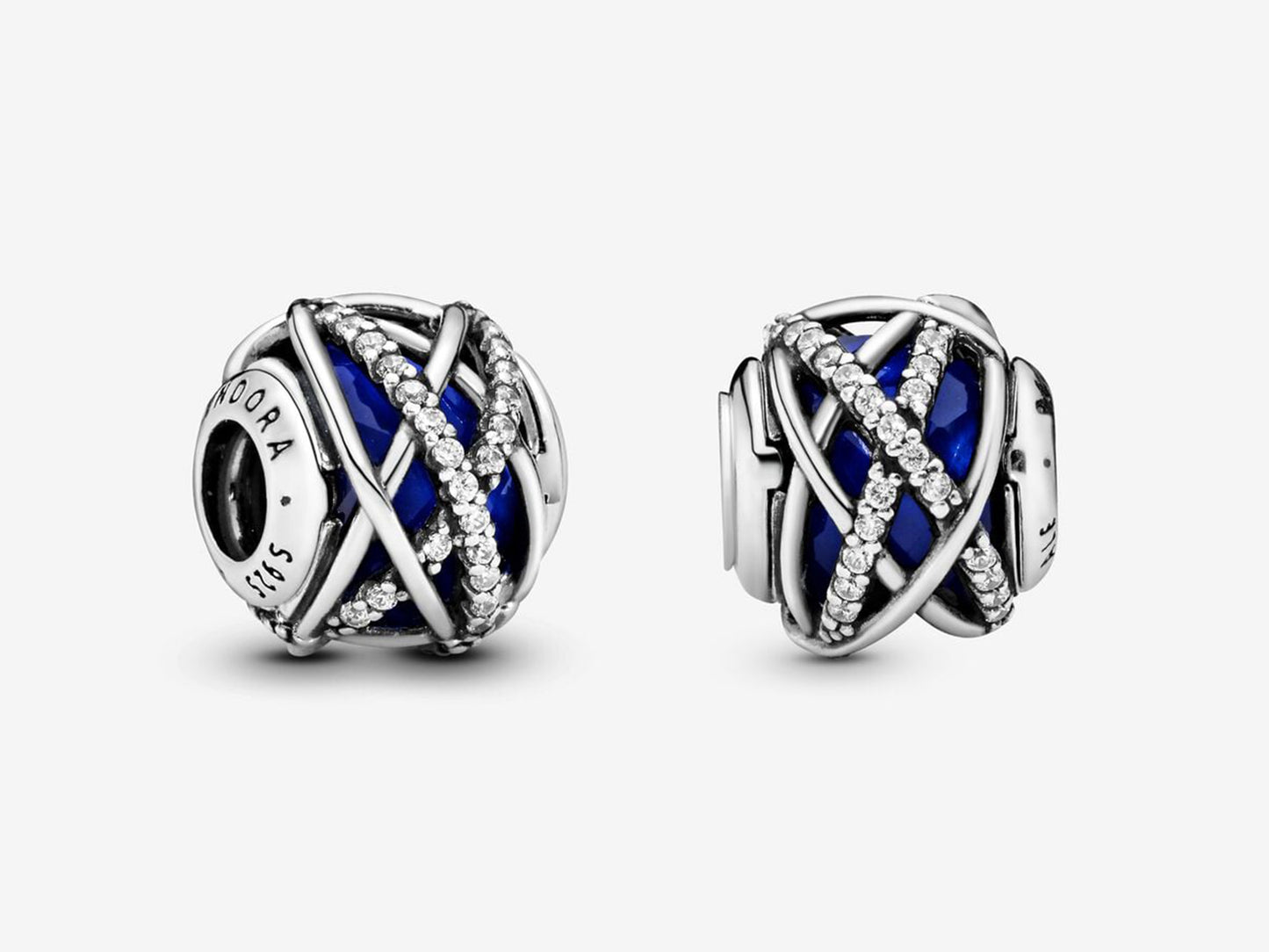 Blue Galaxy Charm