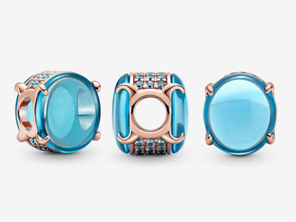 Blue Gem Elegance Charm