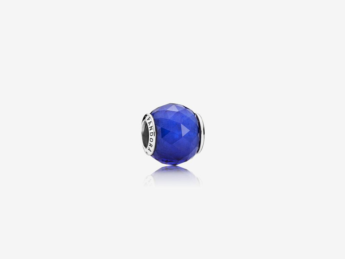 Blue Geometry Charm
